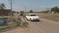 Una trampa mortal en calle paralela al dren Bacurimí