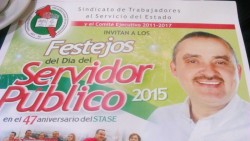 Anuncia STASE actividades por el día del servidor público