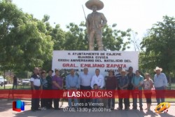 Recuerdan natalicio del Gral. Emiliano Zapata