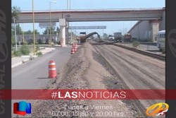 Alumnos de Vizcaya afectados por obra en Carretera.