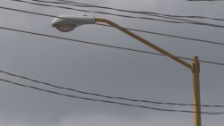 Sin alumbrado público en la colonia Amapas de Villa Juárez