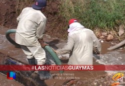 Varias colonias sin agua.