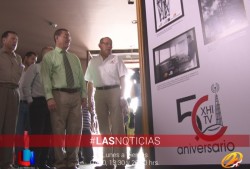 Inauguran exposición "50 Años de Televisora del Yaqui"