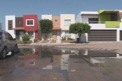 Siguen los problemas en el drenaje en Molino de Flores