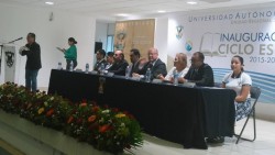 Inaugura Rector de la UAS ciclo escolar 2015-2016, en la Unidad Regional Sur.