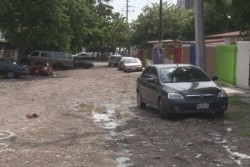 Piden que raspen la calle Sauce en la Colonia Sinaloa