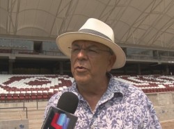 Instalaciones de nuevo estadio de primer mundo