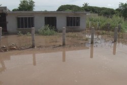 De nuevo se inunda El Rosario por las lluvias de "Linda"