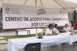 DIF Culiacán y ayuntamiento abren centros de acopio.