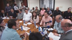Gestiona Rector de la U.A.S. recursos para la Universidad ante Diputados Federales del PRI