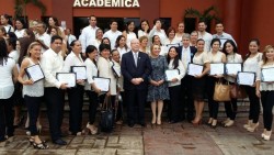 Entregan constancias a segunda generación del Diplomado en Valores que impulsa la UAS.