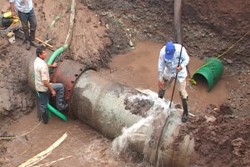 A partir de las 2  de la tarde empezará a llegar el agua en algunas colonias afectadas