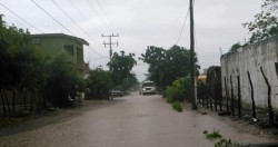 Lluvia genera grandes encharcamientos en la zona rural.
