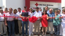 Inauguran base en Topolobampo de la Cruz Roja