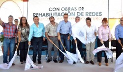 Inaguran en El Quelite trabajos de rehabilitación del Sistema de