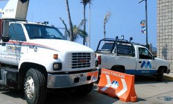 Dirección de obras públicas realiza trabajos de mantenimiento
