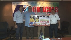 Entrega MZ apoyos del redondeo a Bomberos