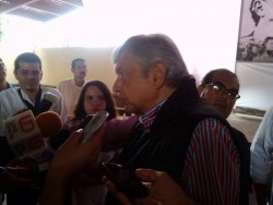Andrés Manuel López Obrador estuvo en Mazatlán, presentó al nuevo promotor de la Soberanía Nacional en Sinaloa.