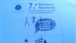 Alcohólicos anónimos desarrollaran actividades respecto a la 7ma Semana Nacional del Enfermo Alcoholico encamado