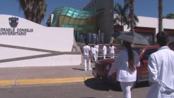 rReconoce rector de la UAS carencia en las que toman clases los estudiantes del grupo A de medicina
