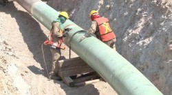 Finalizan los trabajos de conexión del gasoducto en Sinaloa.