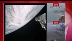 Captan desde el espacio el desplazamiento del huracán 'Patricia'