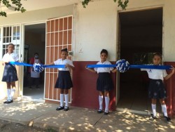 Inauguran cocina-comedor en Escuela primaria Hugo Armando González