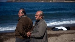 Sin espacio para sepultar a migrantes en Lesbos, Grecia
