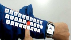 Crean teclado virtual para el brazo