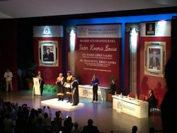 Entregan Grado Honoris Causa al Gobernador, Mario López Valdez y al titular de SEPyC, Francisco Frías Castro