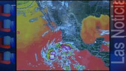 Podrían presentarse lluvias dispersas este jueves en la entidad por Sandra