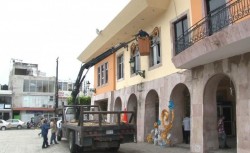 ¡Llegó el espíritu navideño! al Palacio municipal.
