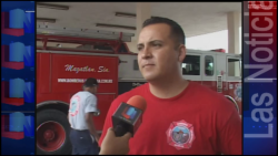 Bomberos preparados para actuar en caso de emergencia