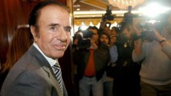 Expresidente Menem es condenado a 4 años de prisión por pagar sobresueldos