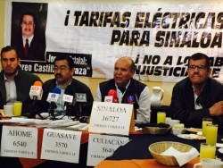 El Frente por Tarifas Eléctricas Justas ha recabado un total de 16 mil 727 firmas
