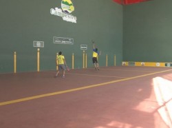 Josue  López monarca de singles de frontenis