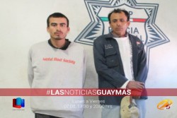Apresan a dos violentos asaltantes