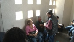 El Secretario de Salud Estatal, realizó un recorrido para ver el estado de los lesionados en el trenazo