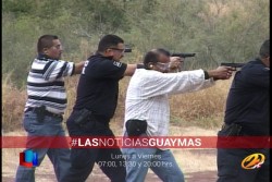 Evalúan a policías en estrategias de tiro