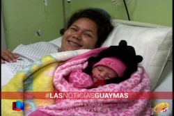 Fue niña Navidad en Guaymas