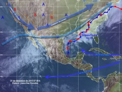Se pronostican lluvias para este jueves