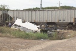 Siguen 8 personas internadas, tras trenazo en Mazatlán