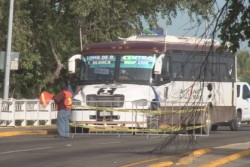 Cambian paraderos del transporte urbano, por remodelación de la Obregón