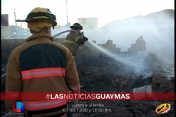 Provocan globos de cantolla incendios en Guaymas