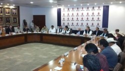Reunión con el Subsecretario de Agricultura, el Gobernador Mario López Valdez y productores agrícolas