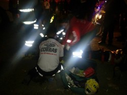 Fuerte accidente automovilístico en el Libramiento Colosio.