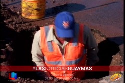 Por trabajos de reparación, quedan sin agua una treintena de colonias en Guaymas