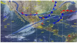 El frente frío No. 31 se extenderá desde el noreste del Golfo de México hasta Veracruz,