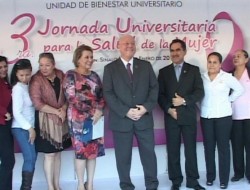 Se inaugura la Tercera Jornada Universitaria para la Salud de la Mujer en la UAS.