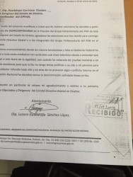 Renuncia la diputada Lucero Sánchez a la bancada del PAN
